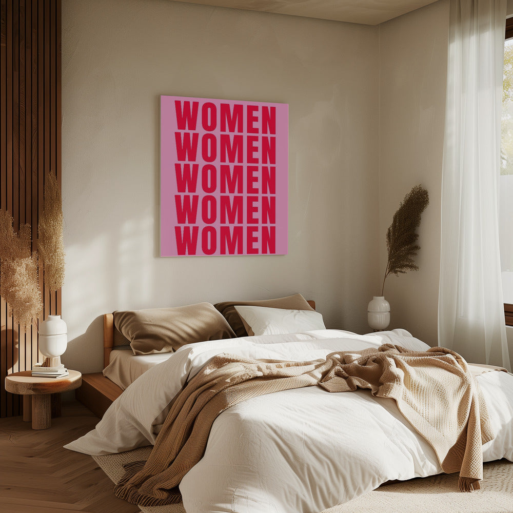 Bold Repeat: Women | Canvas