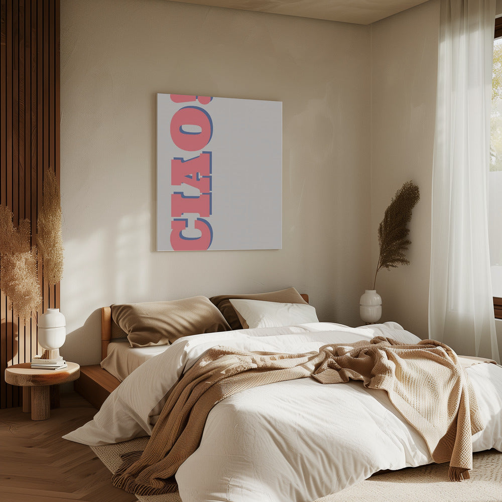 Ciao Farbenexplosion | Leinwand