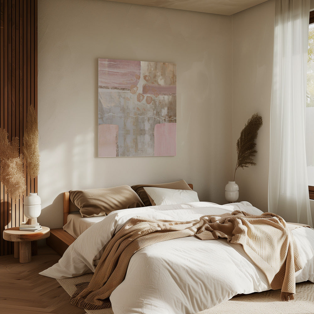 Herrliches Rosa-3 | Leinwand