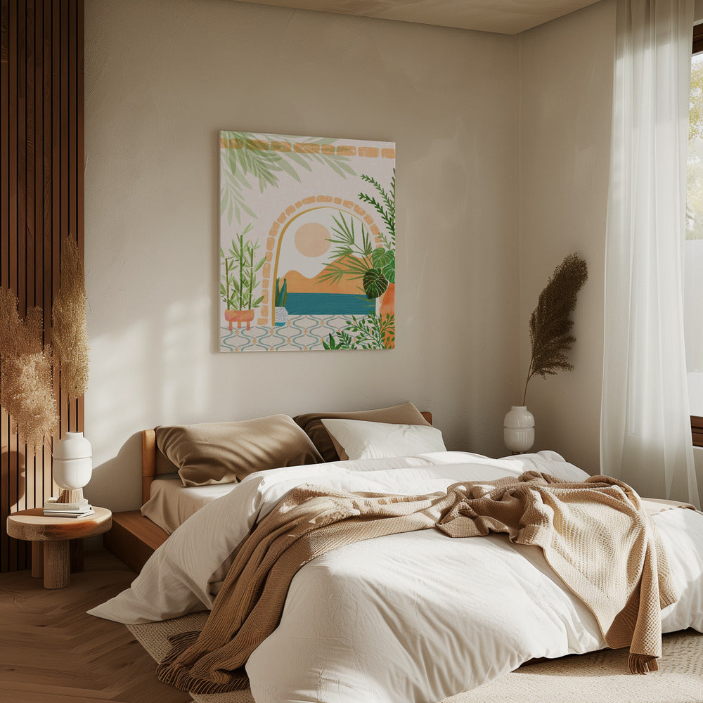 Baja California Villa | Leinwand