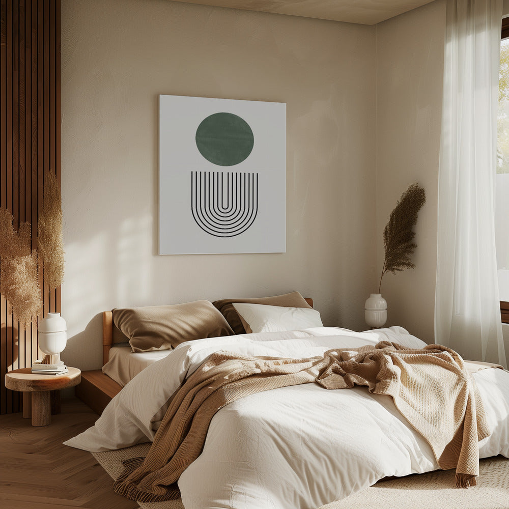 Kreise und Linien | Leinwand