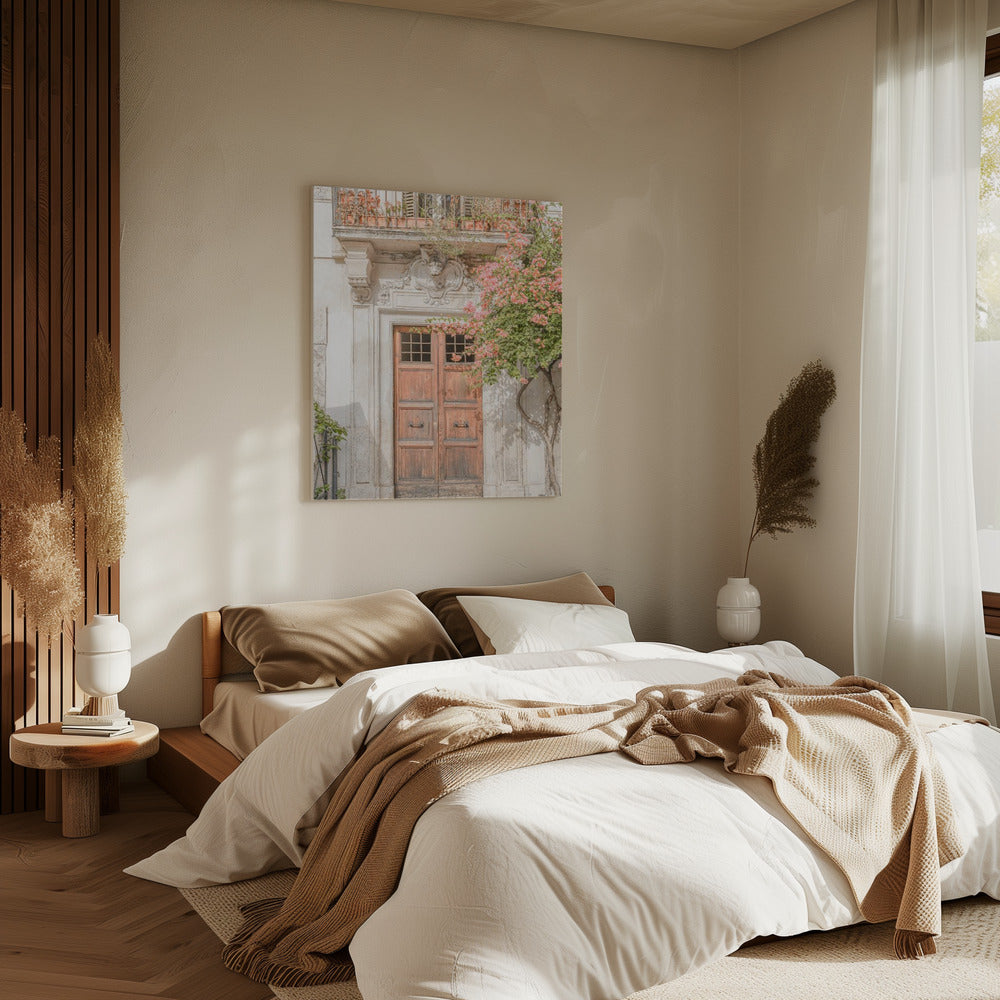 Floraler Eintrag | Leinwand