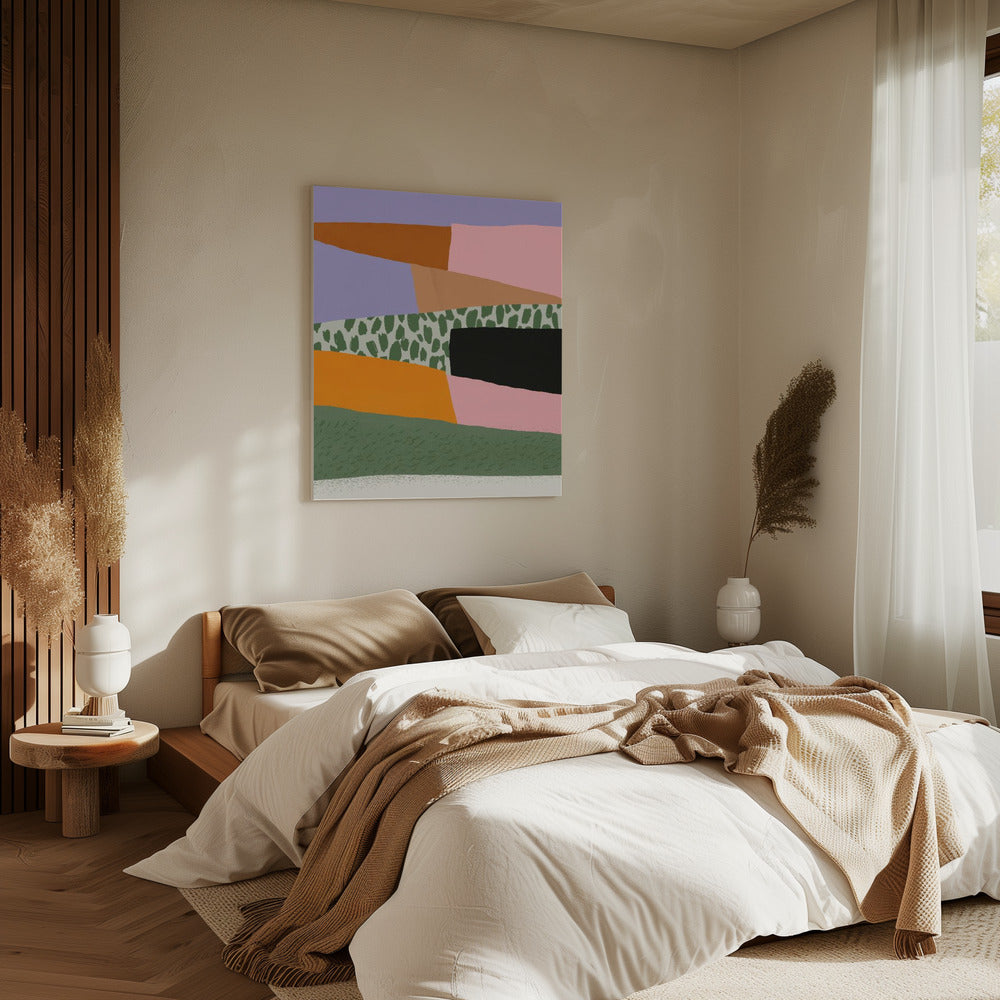 Geschichtete Harmonie | Leinwand