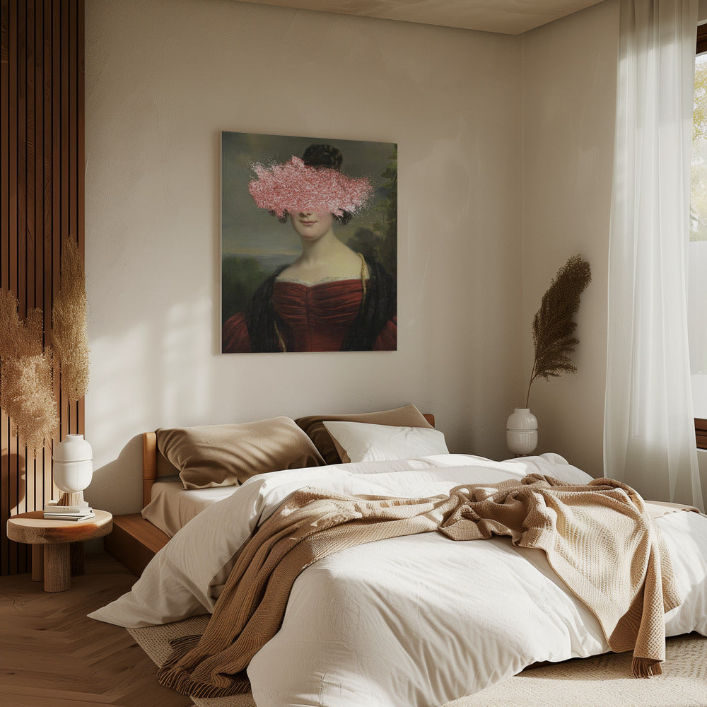 Renaissance Sparkle Splash - Veränderte Kunst | Leinwand