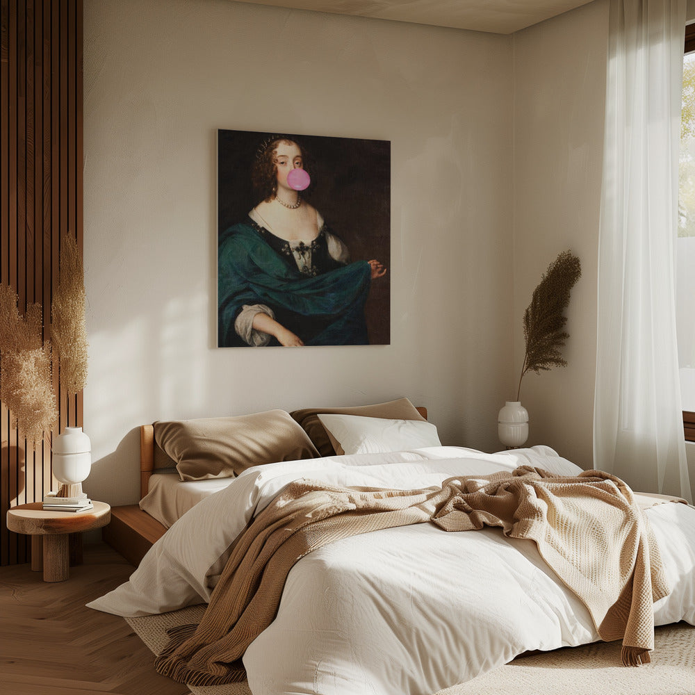 Renaissance Kaugummi / Veränderte Kunst | Leinwand