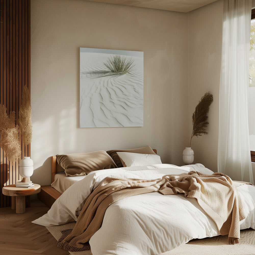 WHITE SANDS Idyllic vintage scenery | Canvas
