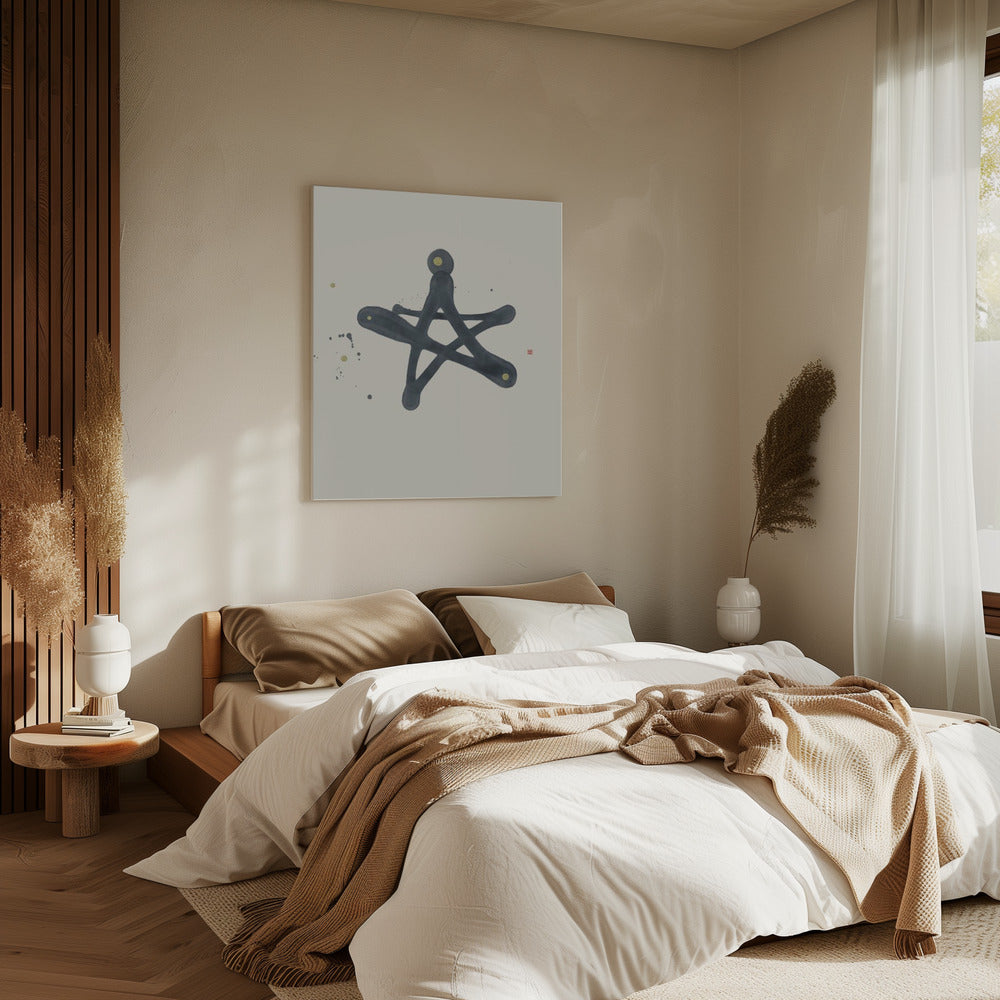 Ein neuer Stern ist geboren | Leinwand