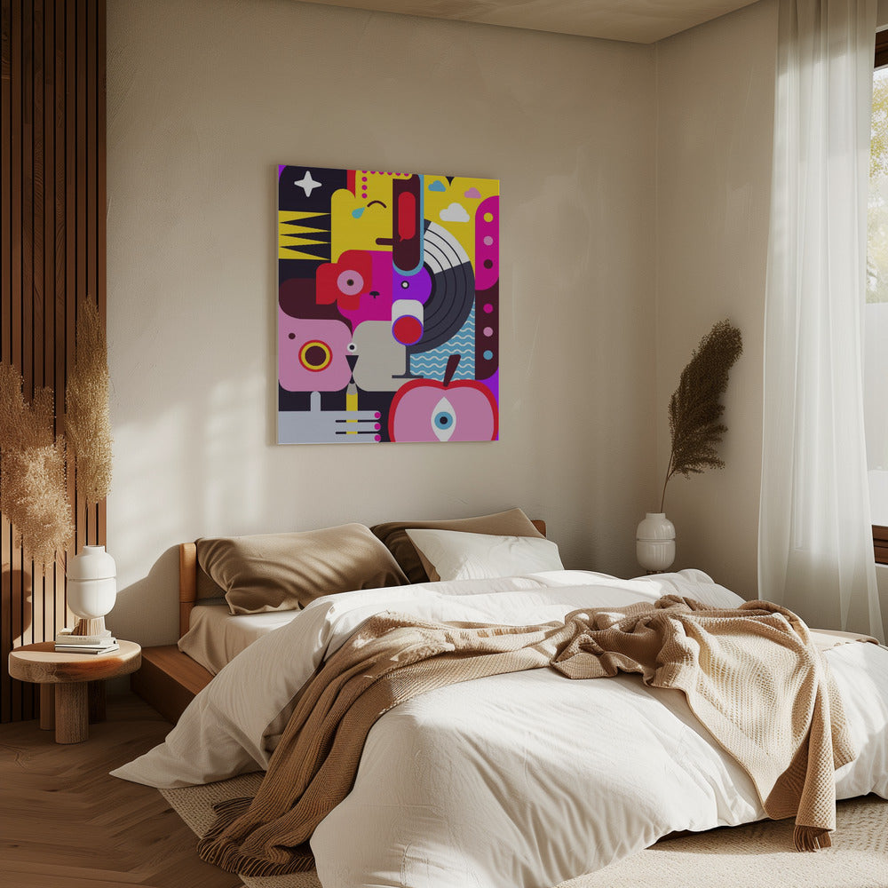 Pop Art Leben | Leinwand