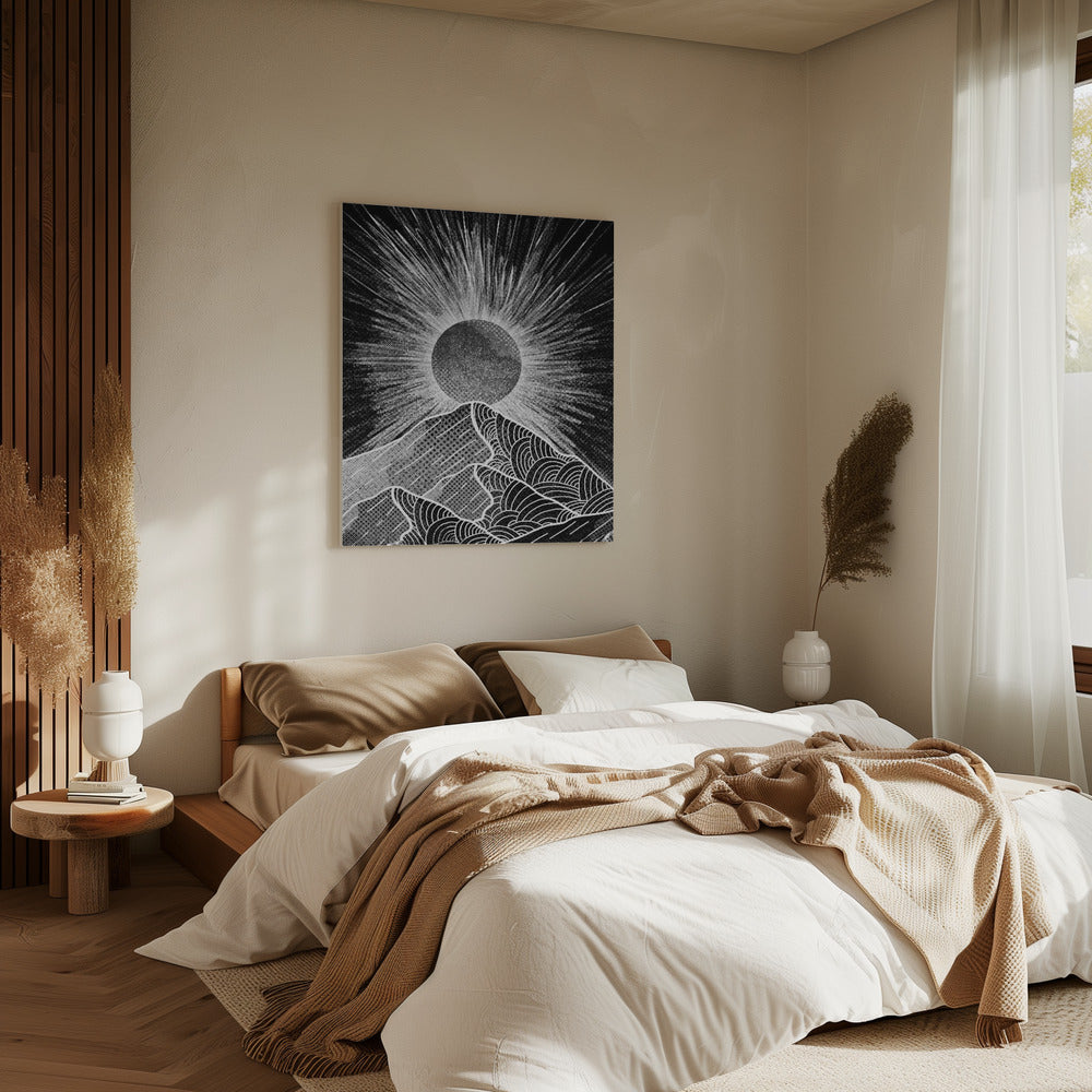 Der Sunburst Peak | Leinwand