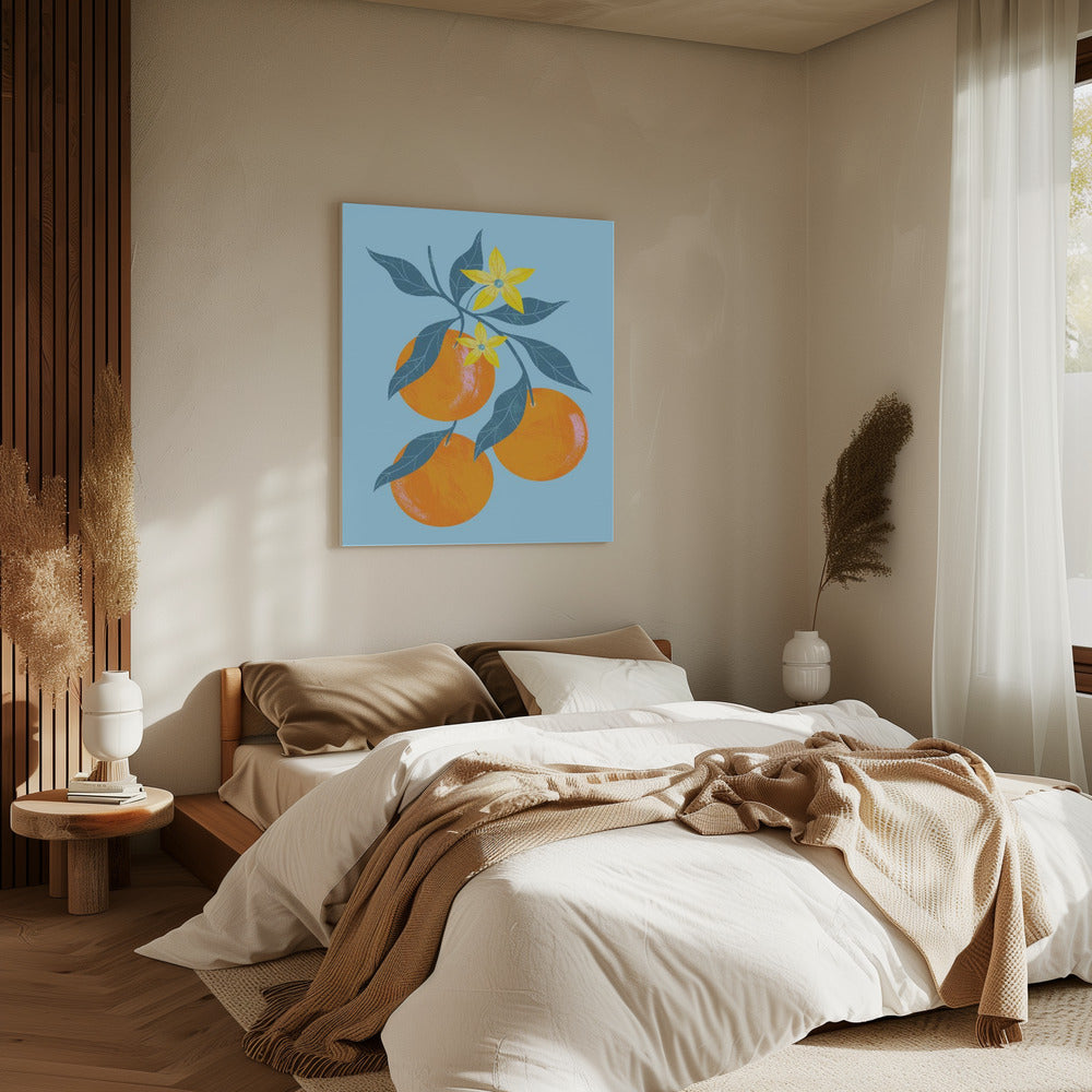 Orange Branch | Canvas