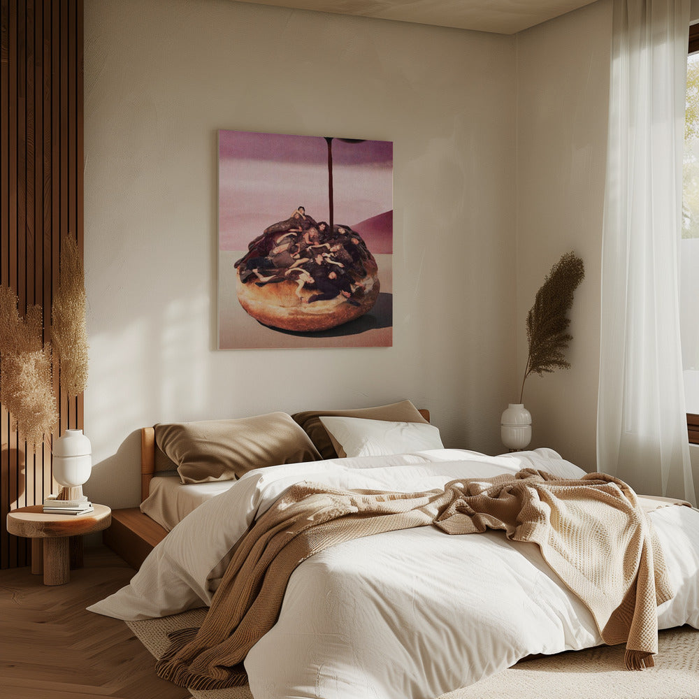 Surreal Decadent Donut | Canvas