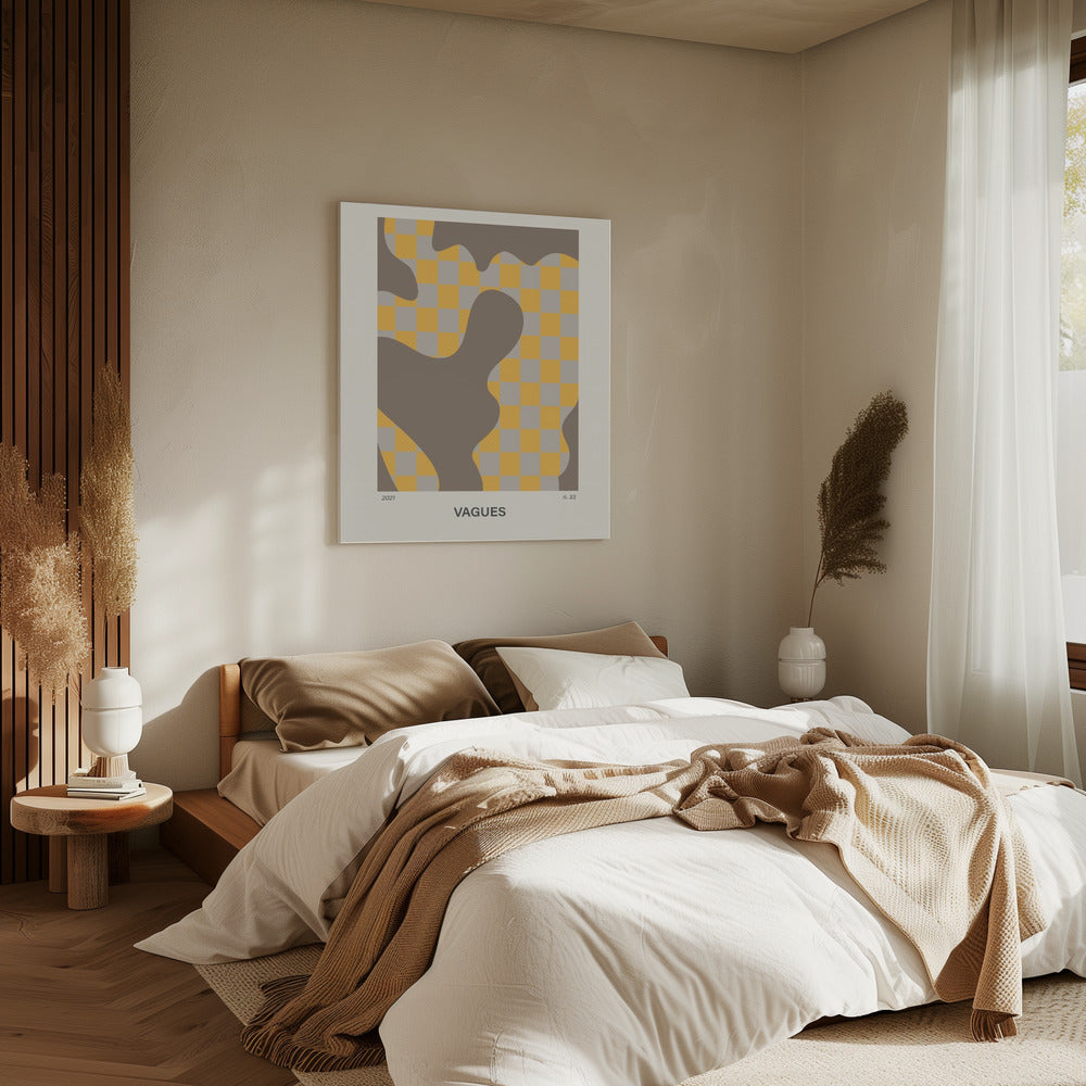 Vagues Nr. 33 Poster | Leinwand
