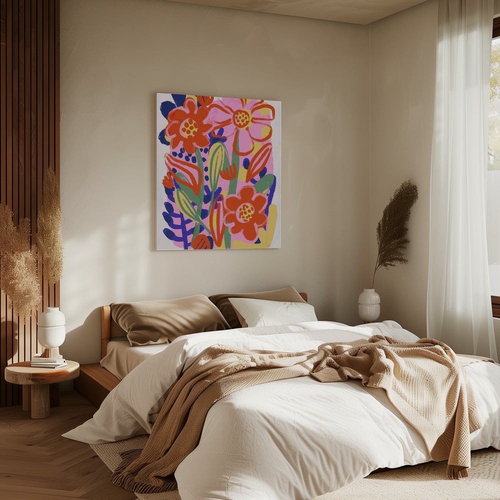 Floral Joyburst | Canvas