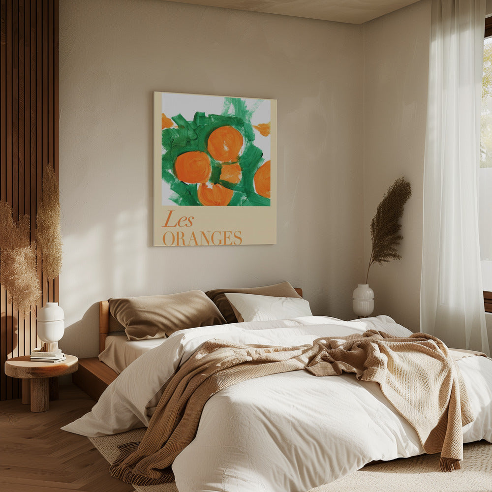 Les Oranges Une Étude 1 | Leinwand