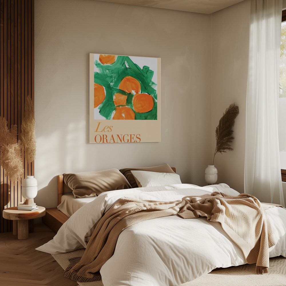 Les Oranges Une Étude 2 | Leinwand