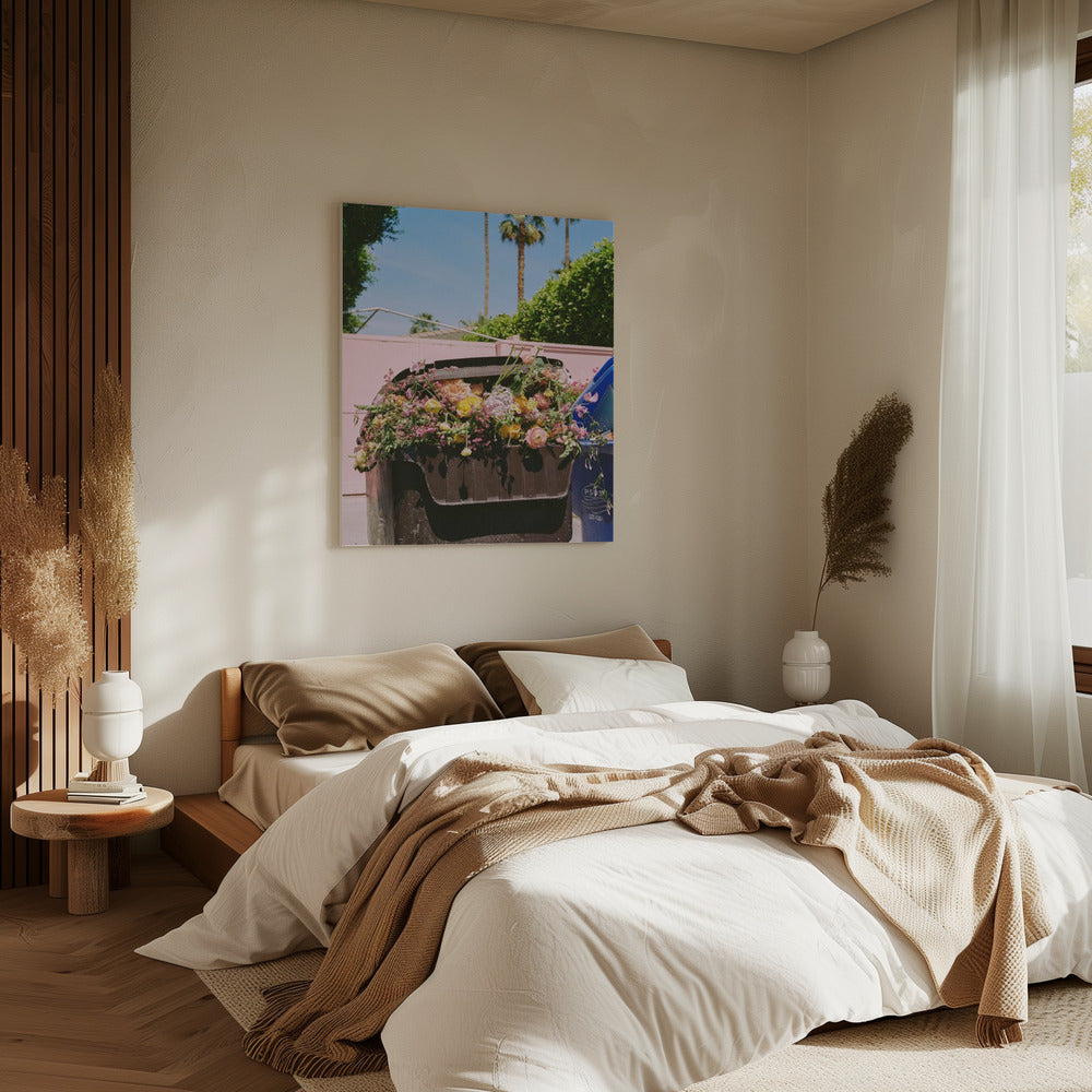 Palm Springs Bordstein | Leinwand