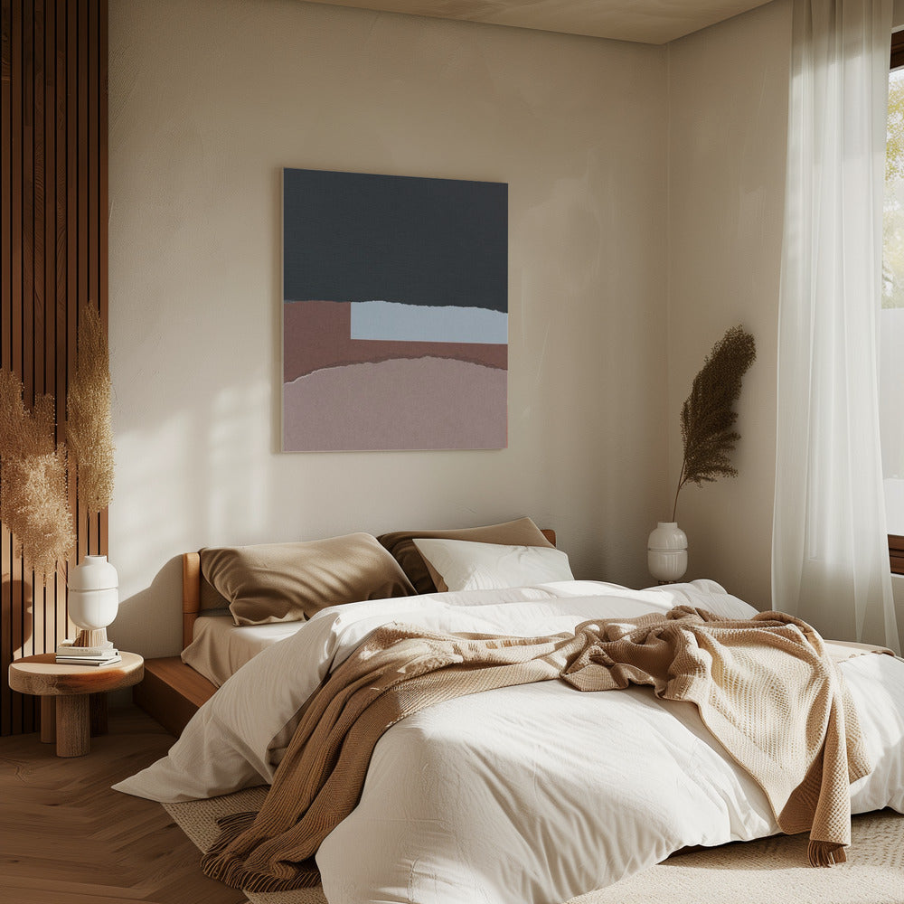 Zerrissenes Papier 5 | Leinwand