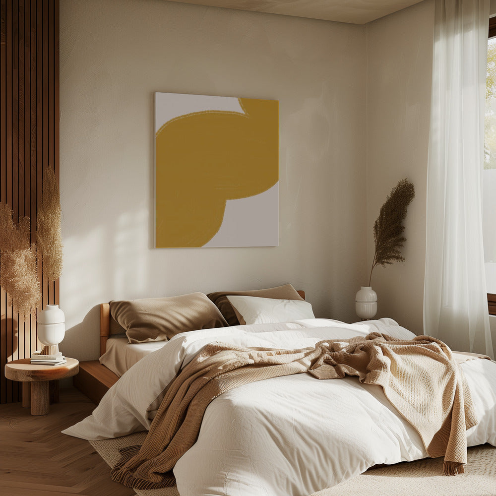 Goldener Wirbelpfad | Leinwand