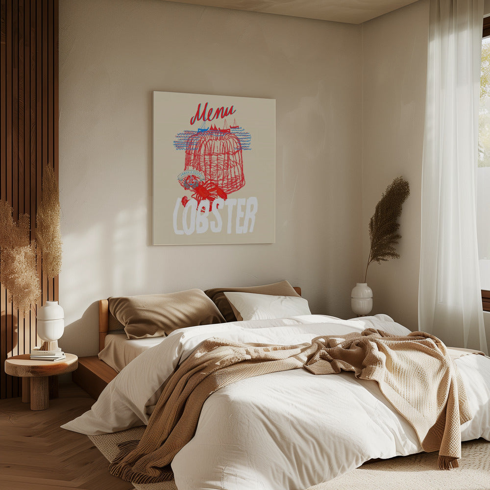 Hummer-Menü-Poster | Leinwand