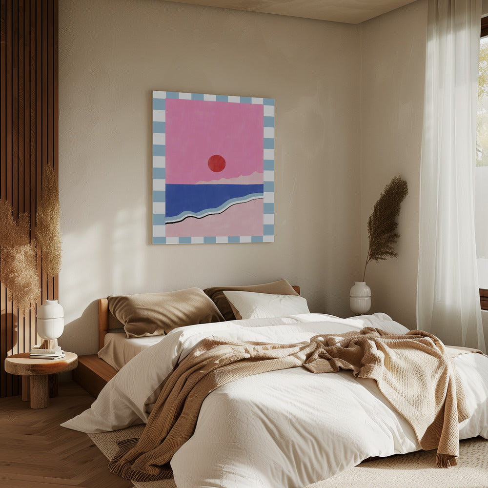 Minimalist Beach Scene | Canvas