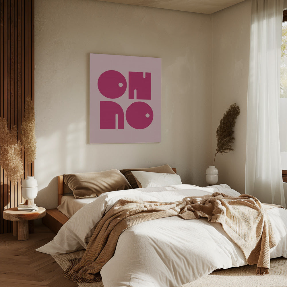 Fettgedruckte Typografie | Leinwand