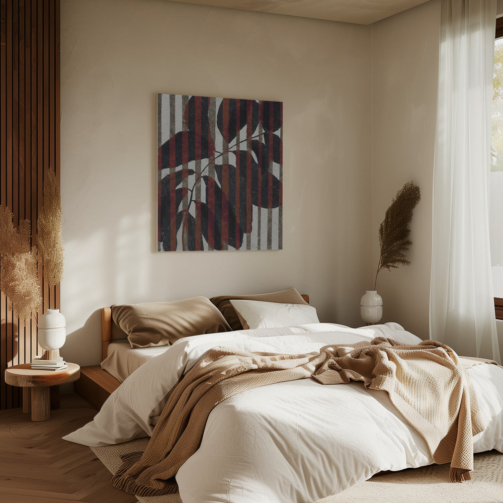 Striped Botanical | Canvas