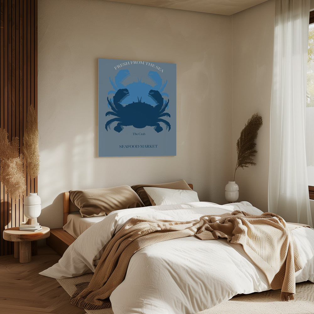Krabbenposter 3 | Leinwand