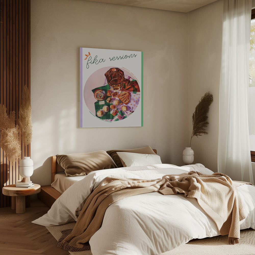Amber and Green | Canvas