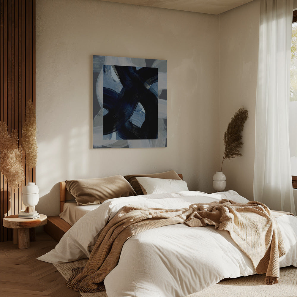 Abstrakte Pinselstriche 150x | Leinwand