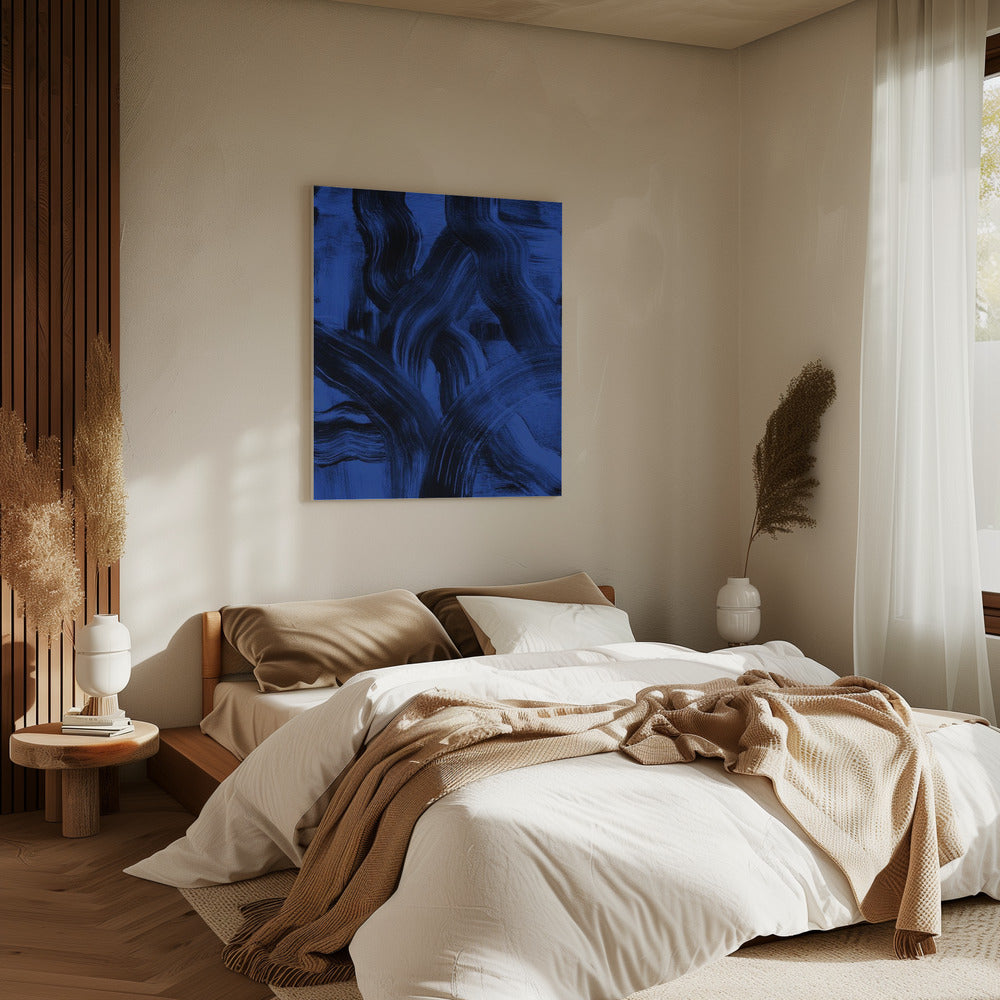 Abstrakte Pinselstriche 126X | Leinwand