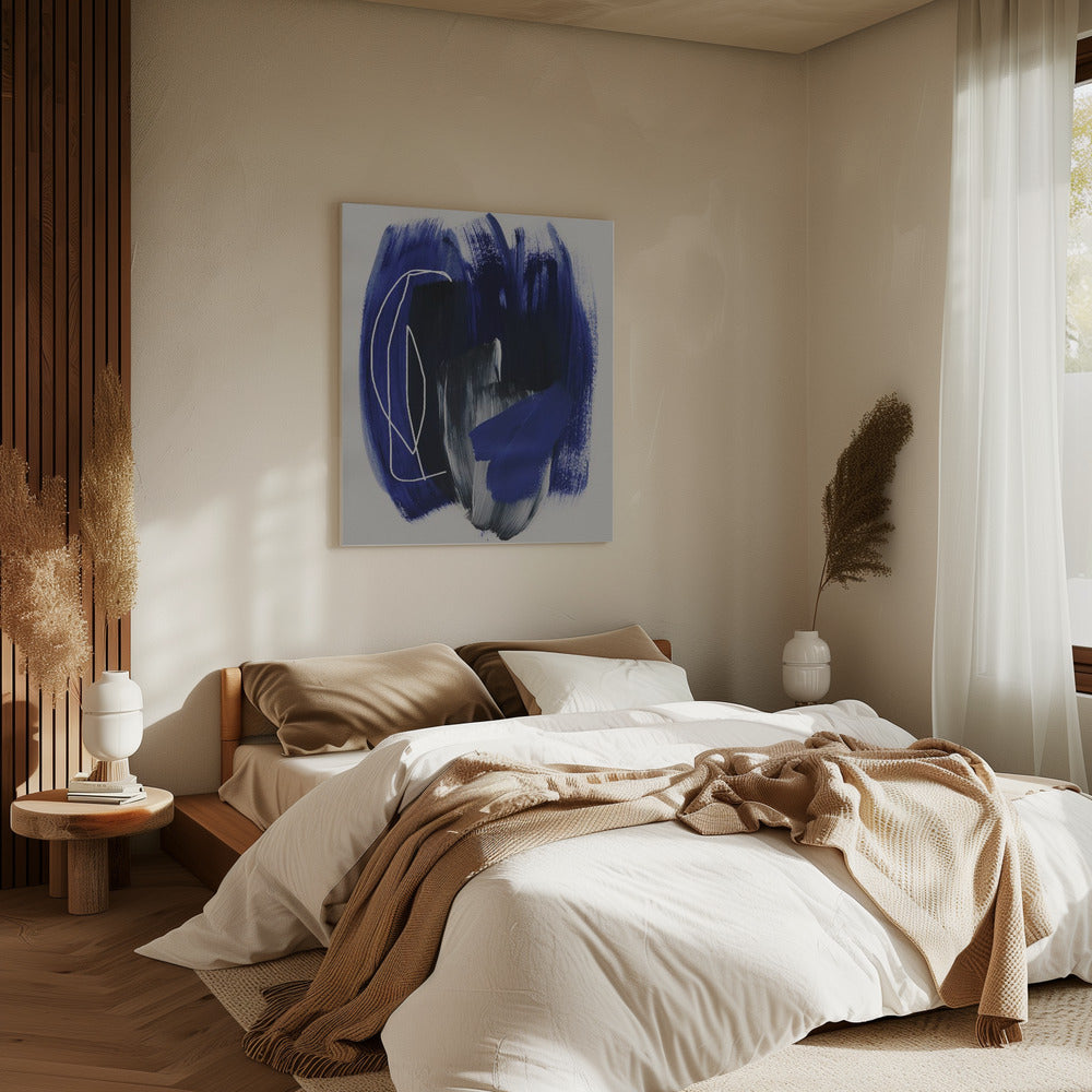 Abstrakte Pinselstriche 158 | Leinwand