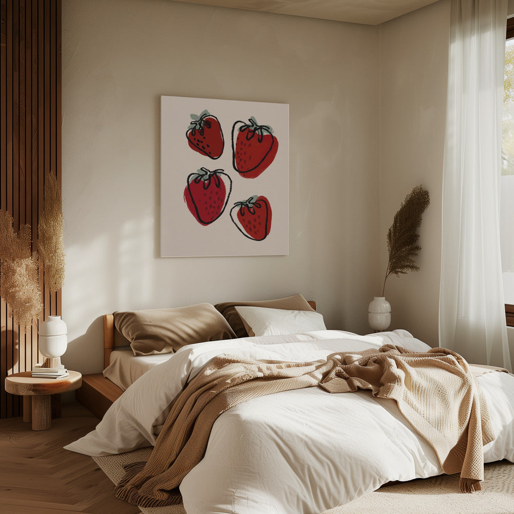 Berry Delight Sketch | Canvas