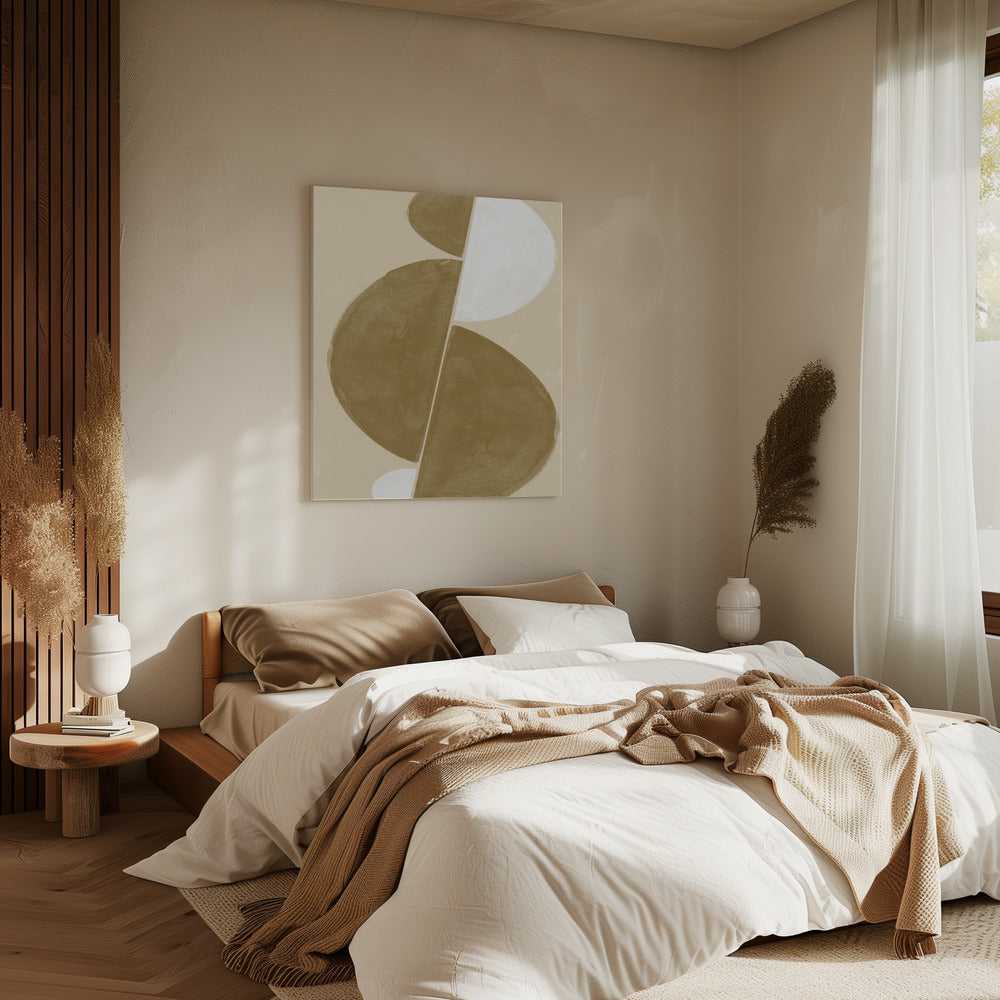 Erdige Harmonie | Leinwand