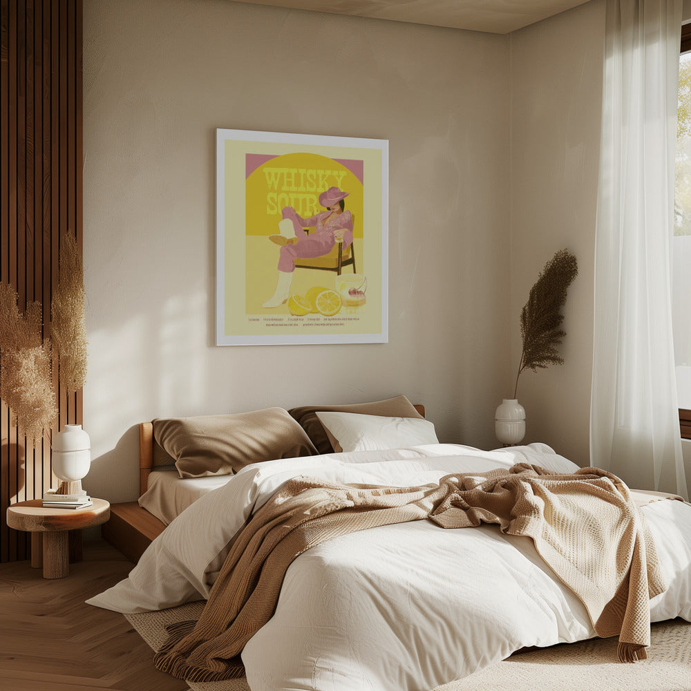 Jlr Whiskysour Pink Kopie | Leinwand