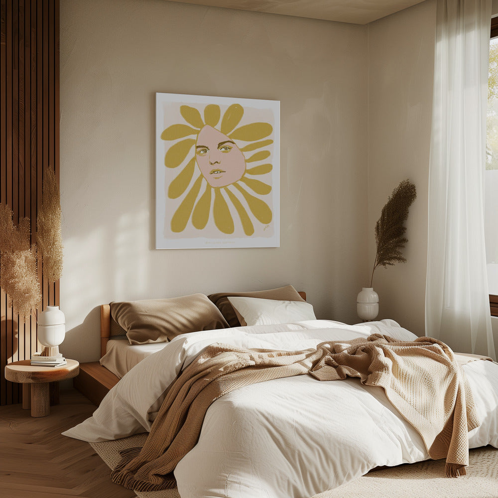 Jlr Flowerhead1 Kopie 2 | Leinwand