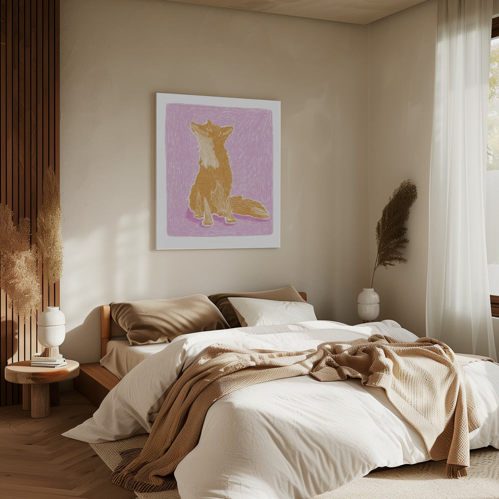 Pandc Littlefox Kopie | Leinwand