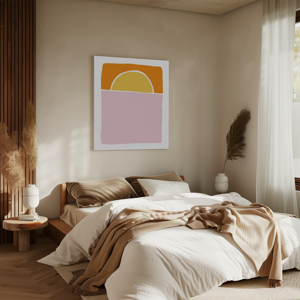 Pandc Sonnenuntergang Kopie | Leinwand