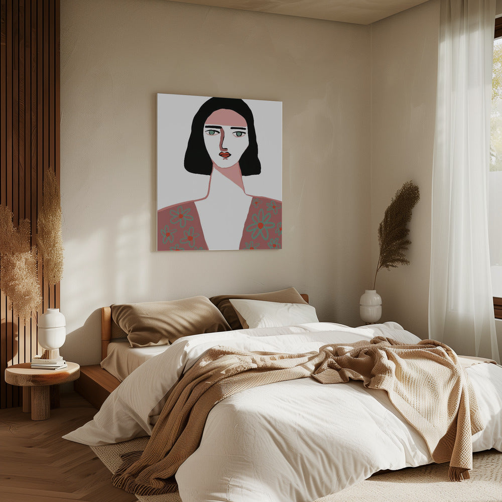 Edle Dame | Leinwand