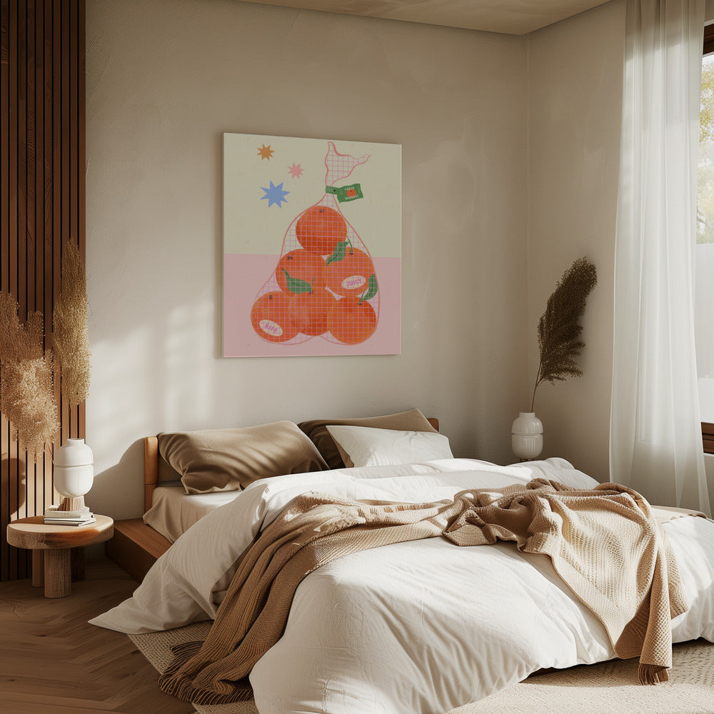 Fresh and Ripe Oranges | Canvas