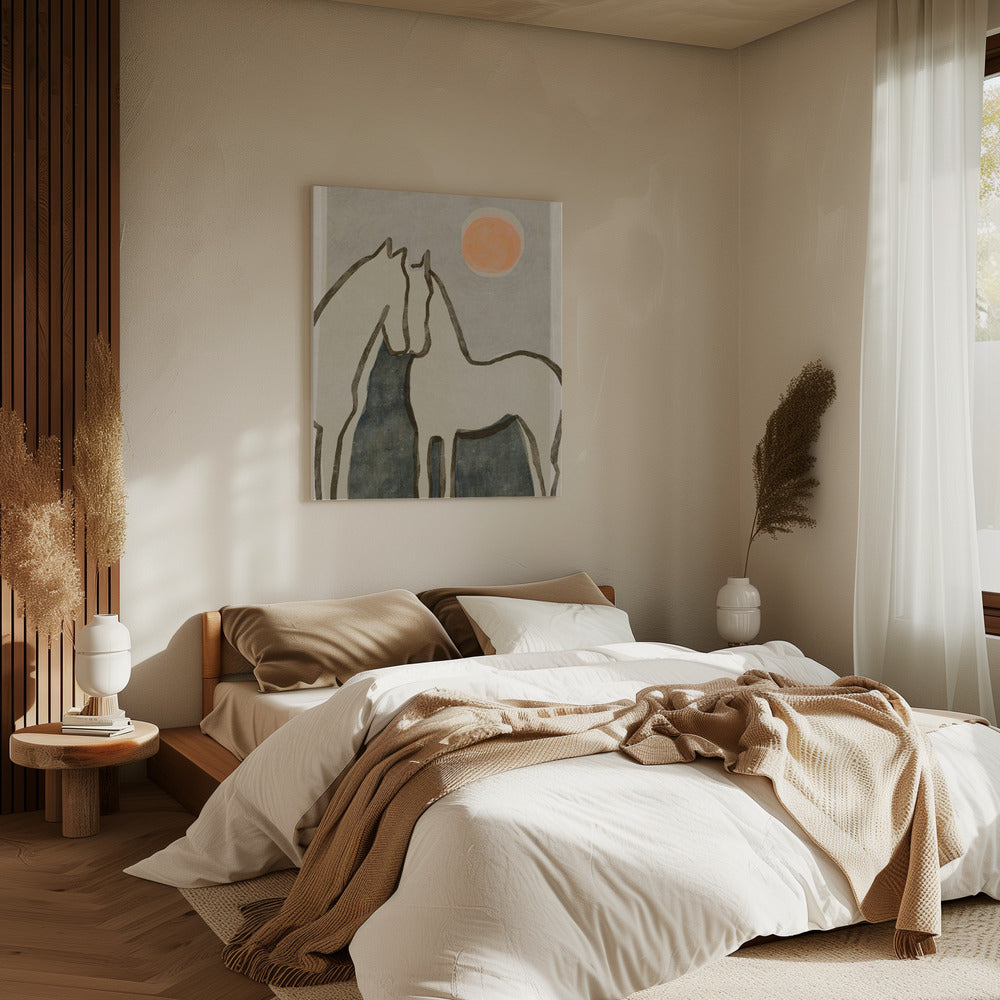 Equine Embrace | Canvas