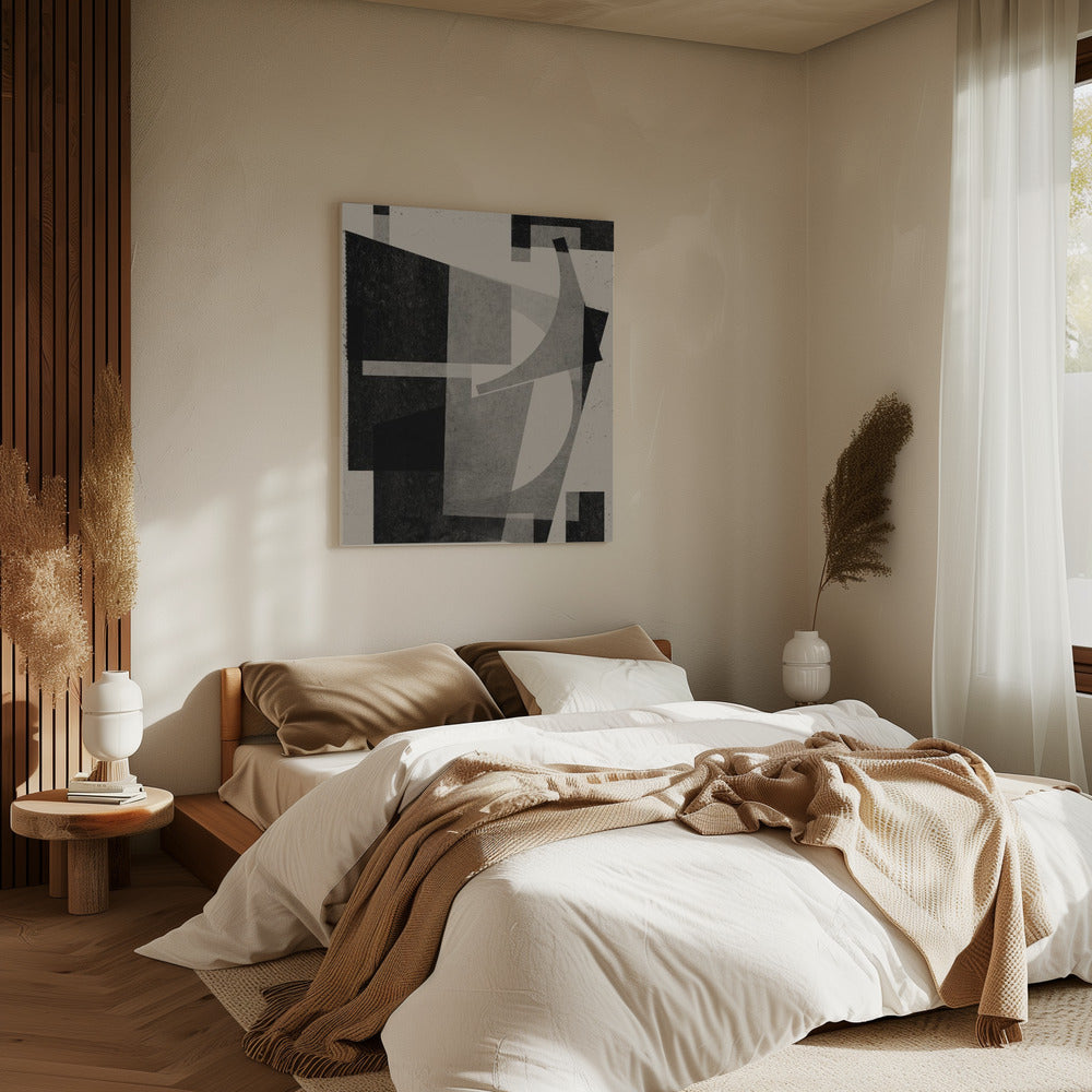 Geometrische Schatten | Leinwand