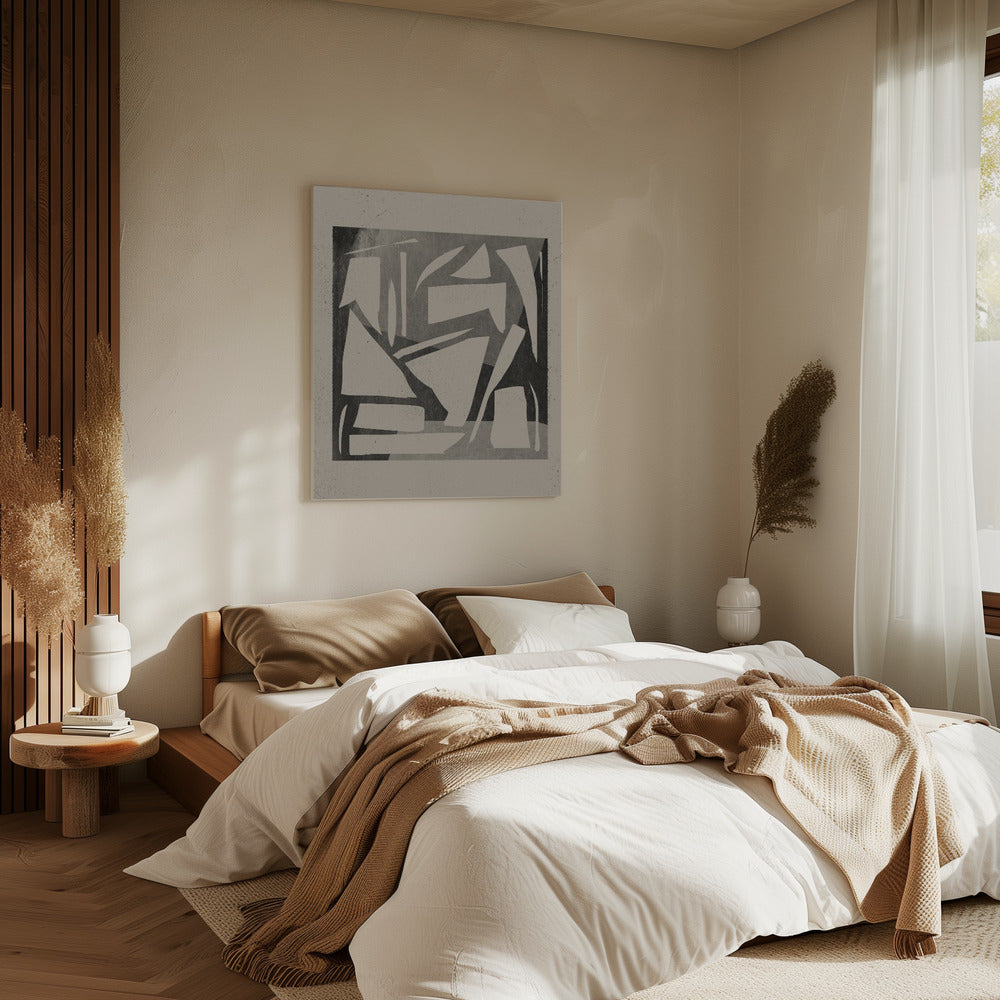 Geometrische Schatten | Leinwand