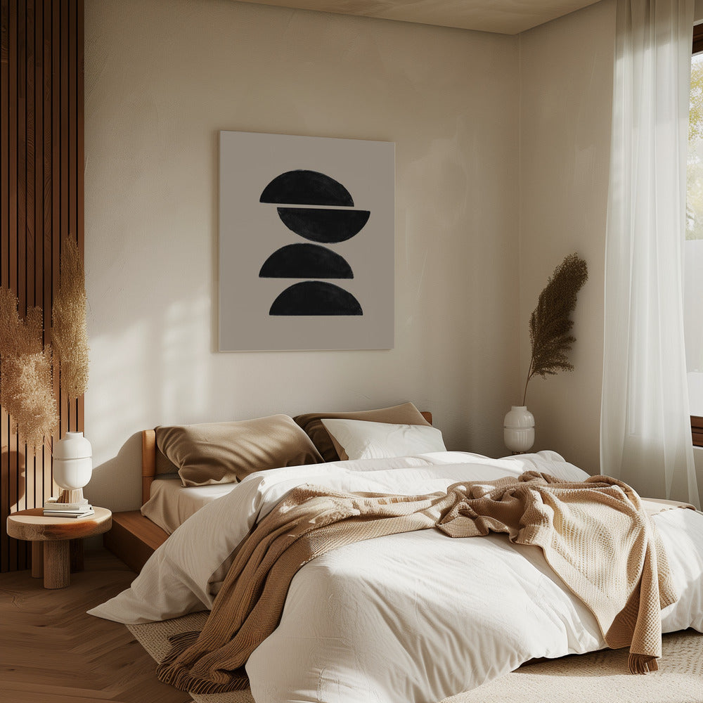 Stacked Halves | Canvas
