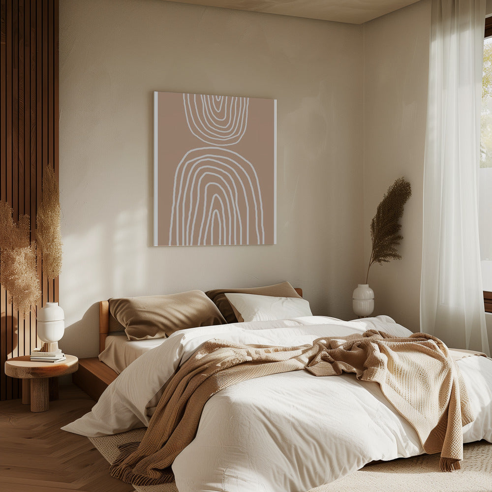 Earthy Layers Harmony | Canvas