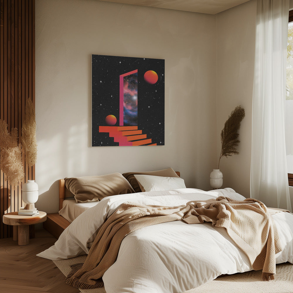Weltraumportal | Leinwand