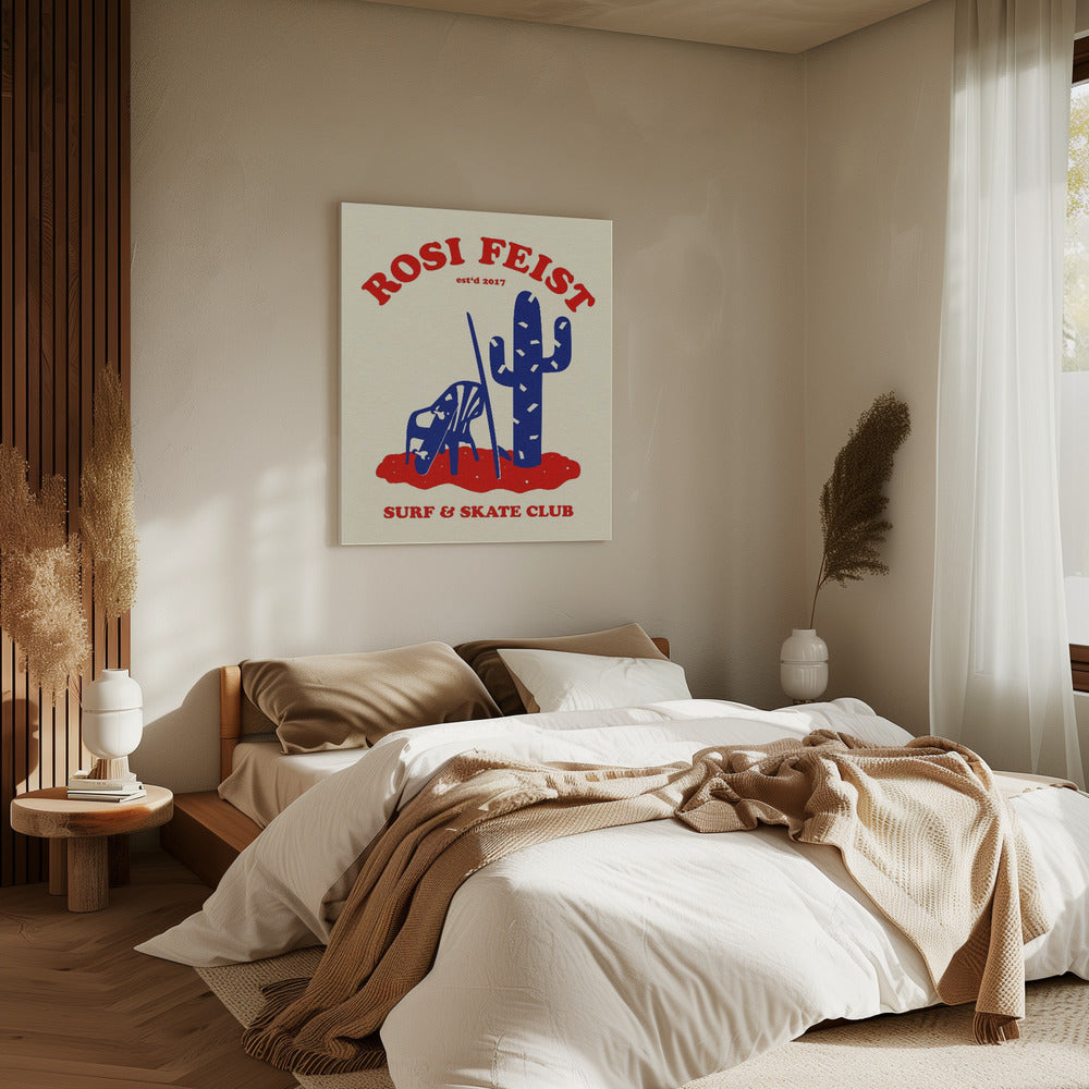 Rosi Feist Surf & Skate Club | Leinwand