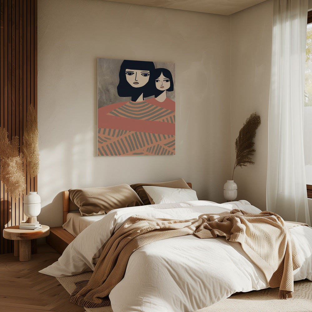Liebe Freundschaft | Leinwand