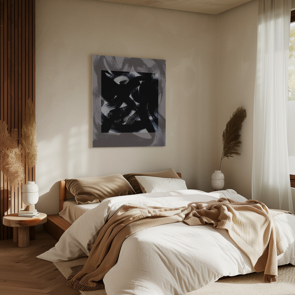 Abstract Brush Strokes 164Y | Canvas