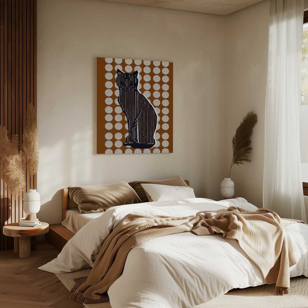 Jenseits Katze 3 | Leinwand