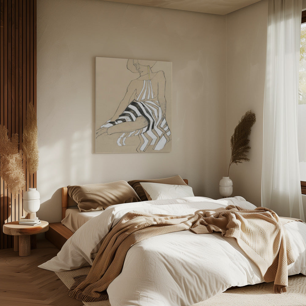 Akt Jugendstil | Leinwand